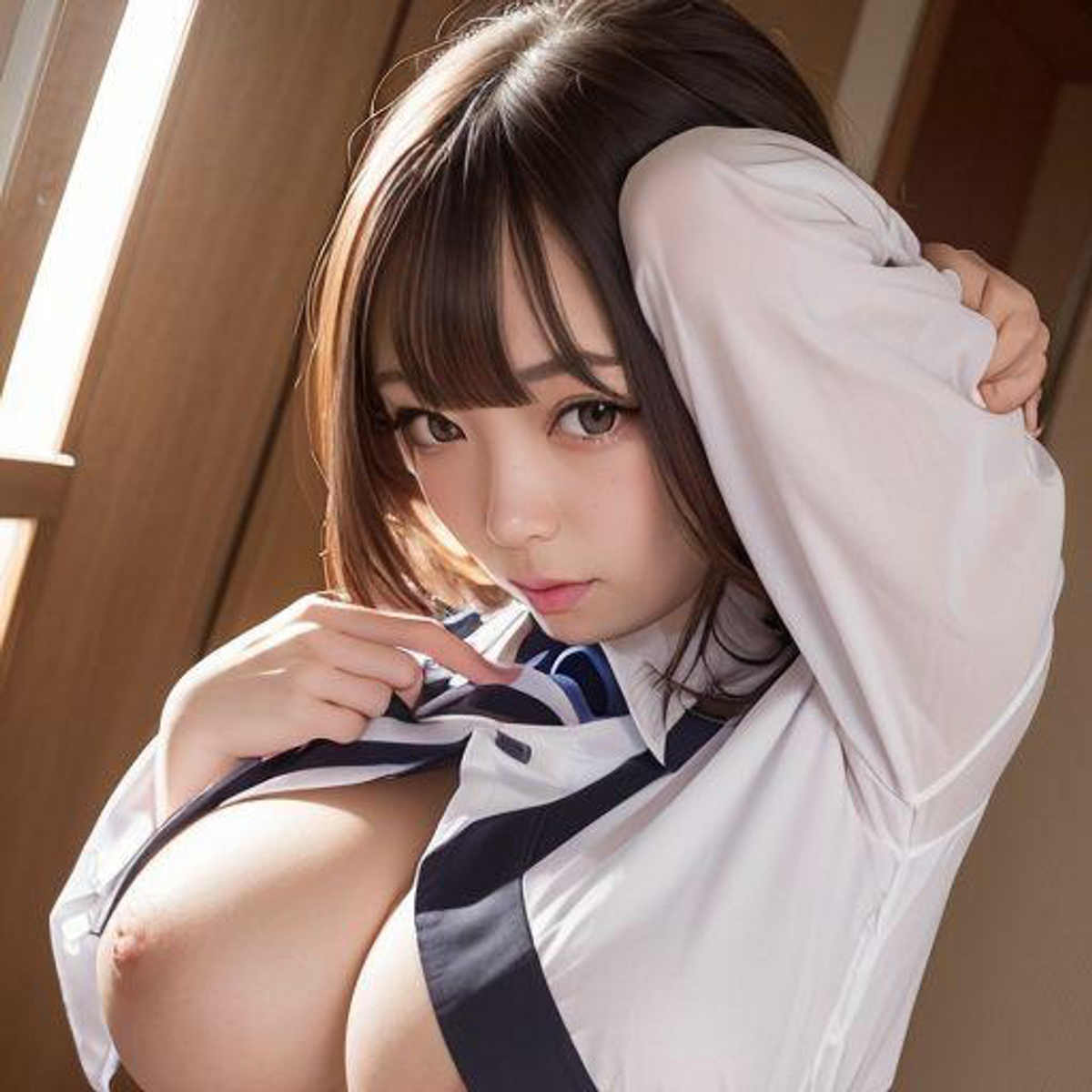 セーラー服  おっぱい セーラー服おっぱい pAInter | AI画像・AI動画の投稿＆生成サイト| pAInter（ペインター）